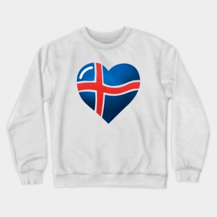 Flag of Iceland Crewneck Sweatshirt